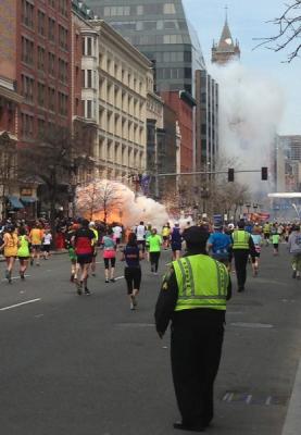 Atentado terrorista en la famosa maratón de Boston