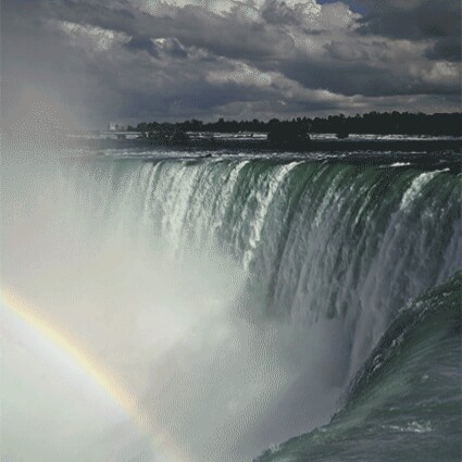Las cataratas del Niagara.